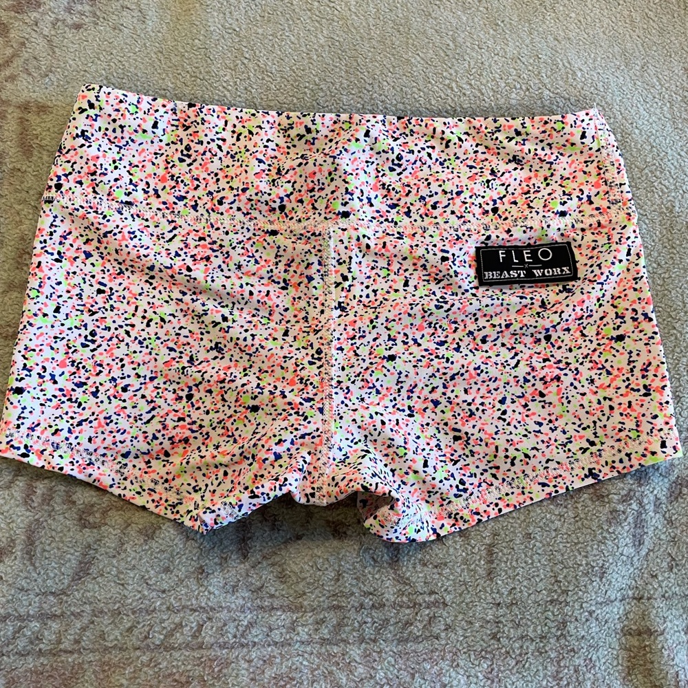 Funfetti Beastworx Fleo Shorts!